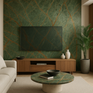 سنگ گرانیت فیروزه‌ای شاخه‌دار